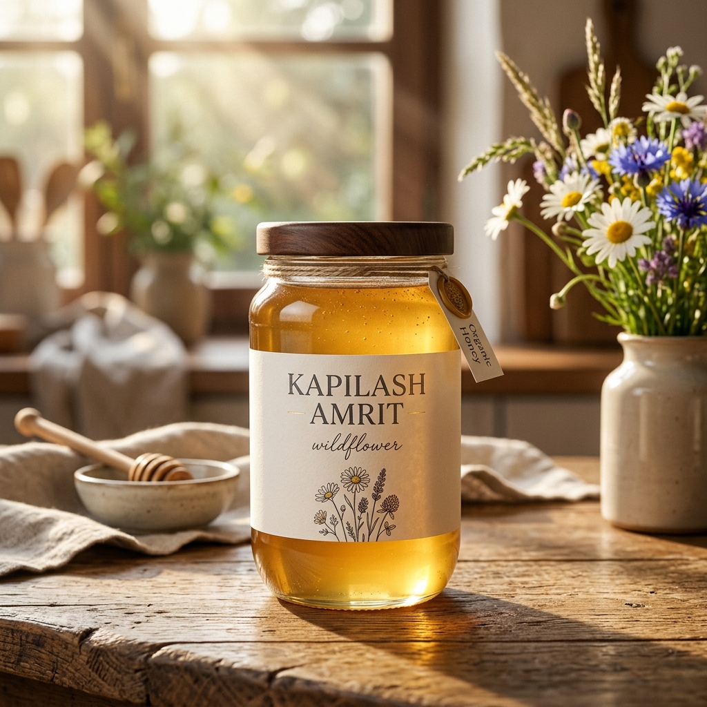 Kapilash Amrit Wildflower Honey 250g Jar